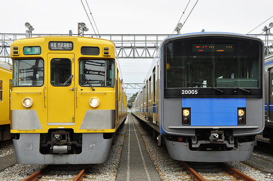 西武版京急を車両基地で見る　南入曽車両基地　電車夏まつり2014