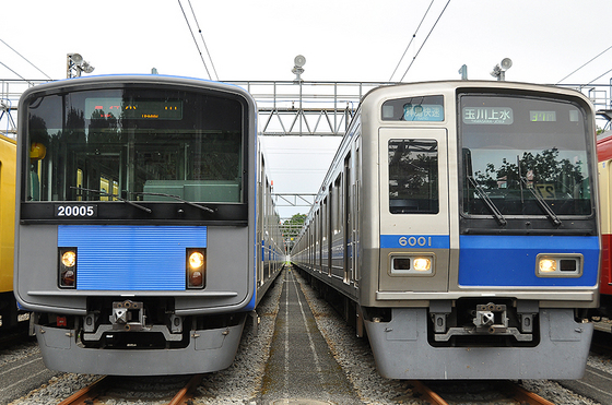 西武版京急を車両基地で見る 南入曽車両基地 電車夏まつり2014