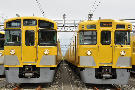 西武版京急を車両基地で見る　南入曽車両基地　電車夏まつり2014