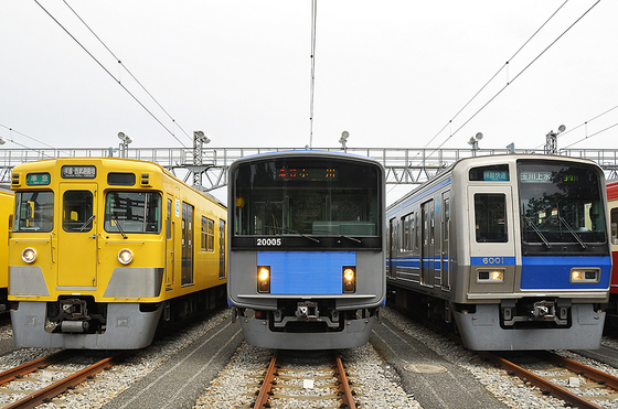 西武版京急を車両基地で見る　南入曽車両基地　電車夏まつり2014