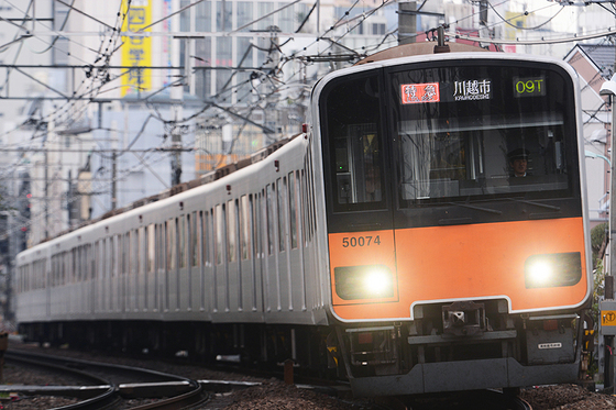 見られたら幸せな電車めぐり~東急東横線~