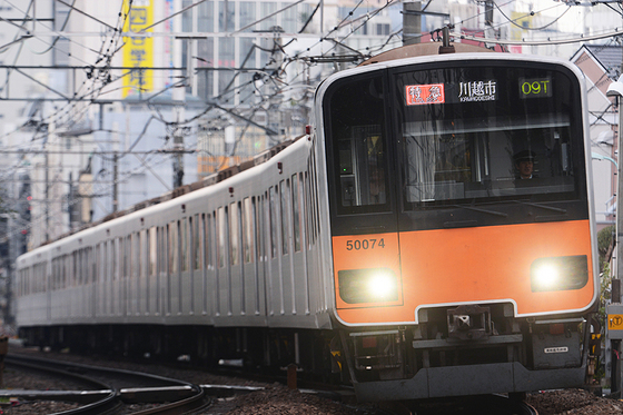 見られたら幸せな電車めぐり～東急東横線～