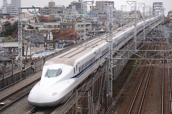 見られたら幸せな電車めぐり～東海道新幹線～
