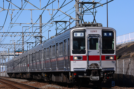 東武スカイツリーラインでも正月気分を味わう　～2015年～