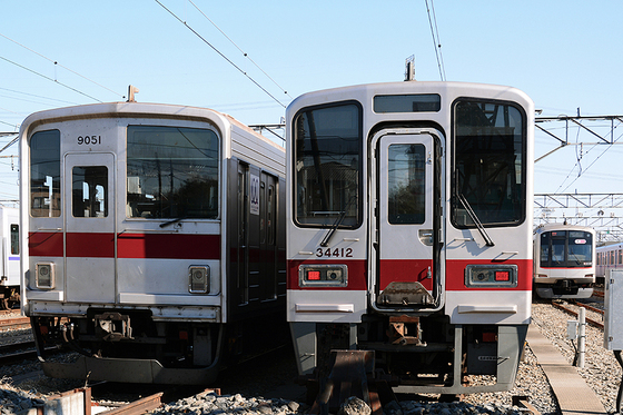 東武東上線100周年記念　特別編成列車運転後の裏側