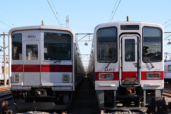 東武東上線100周年記念　特別編成列車運転後の裏側