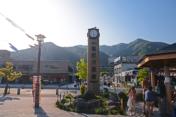 新緑の鬼怒川散策