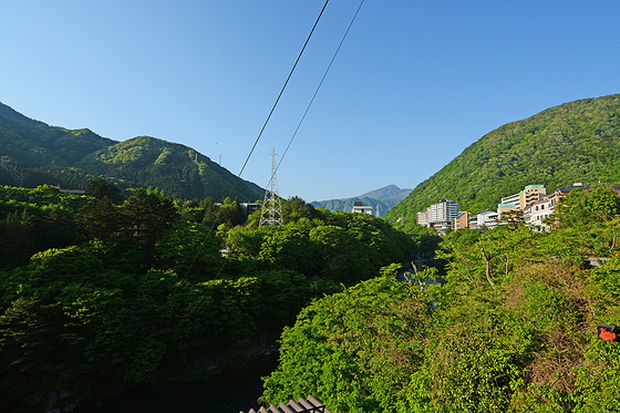 新緑の鬼怒川散策