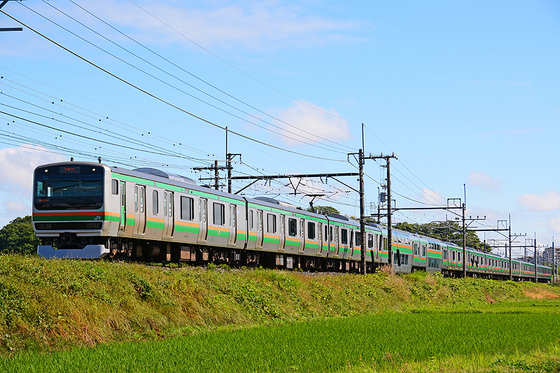 再びヒガハスで北斗星