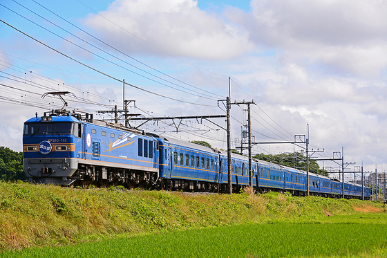 再びヒガハスで北斗星