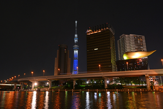 東京スカイツリー　3周年記念で登場した二つのライトアップ