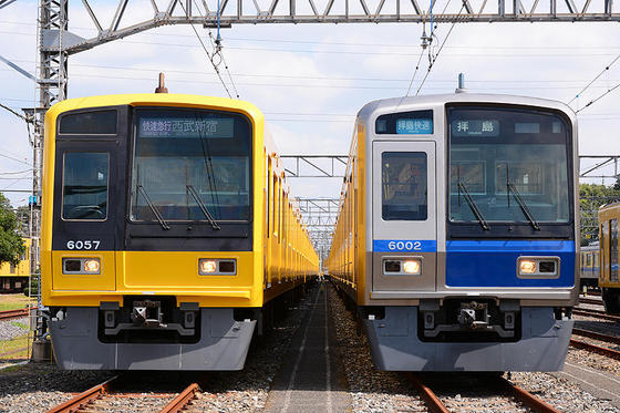 今年は黄色！　南入曽車両基地　電車夏まつり