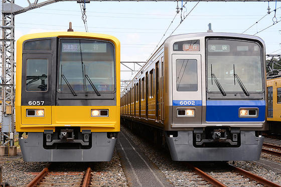 今年は黄色! 南入曽車両基地 電車夏まつり