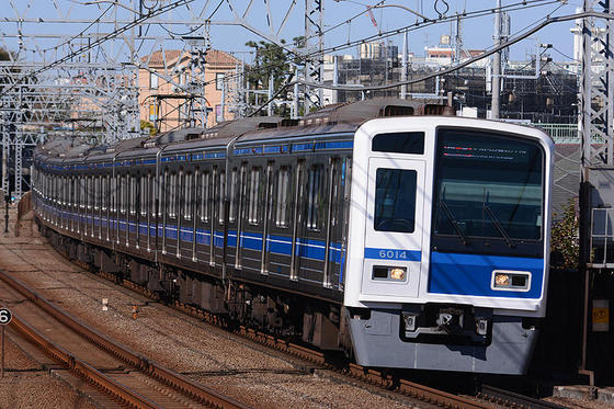 多摩川で念願の黄色い西武電車を撮る