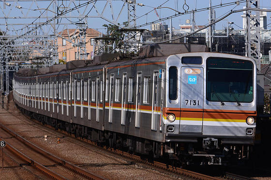 多摩川で念願の黄色い西武電車を撮る