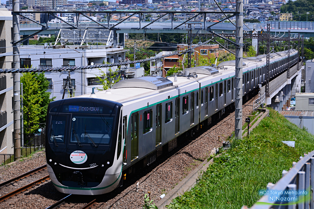 地 線 田園 都市 撮影