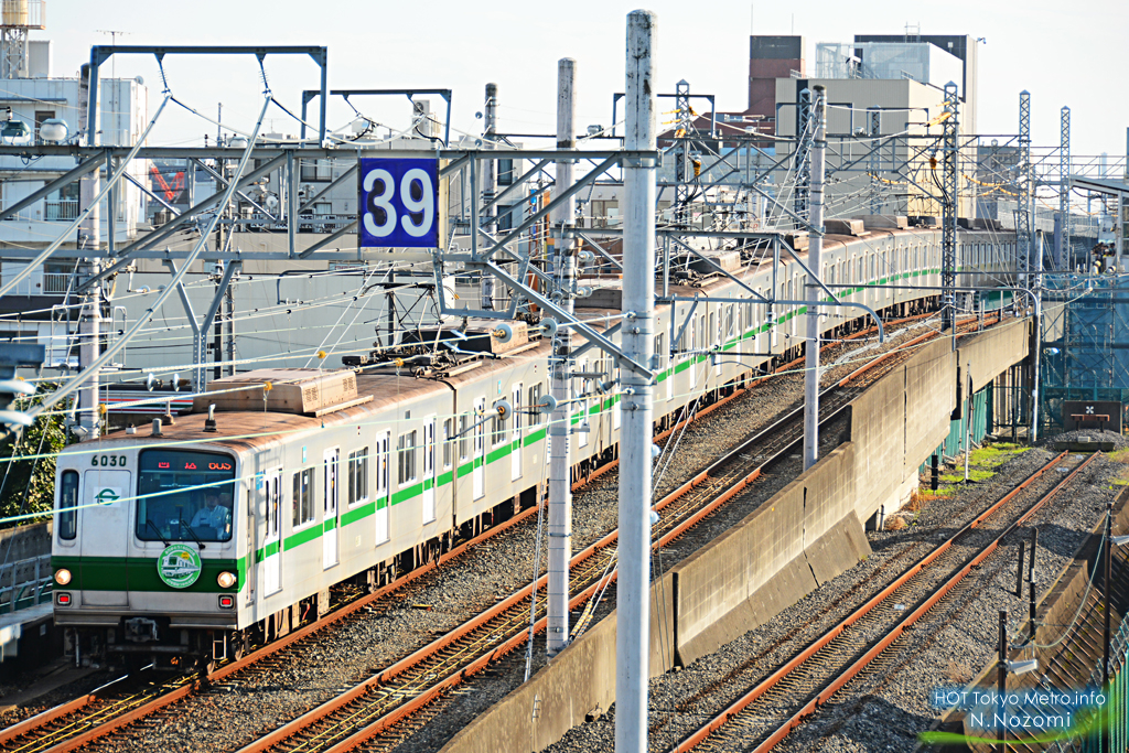 千代田線6000系　引退前特別運行