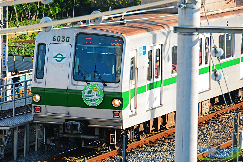 千代田線6000系　引退前特別運行