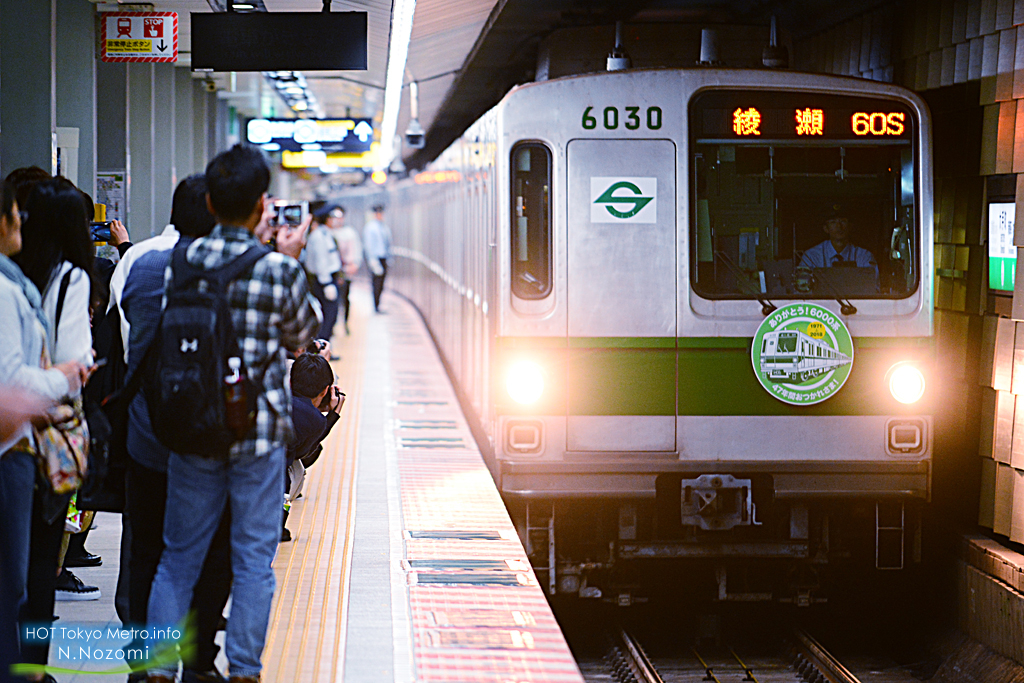 千代田線6000系 引退前特別運行