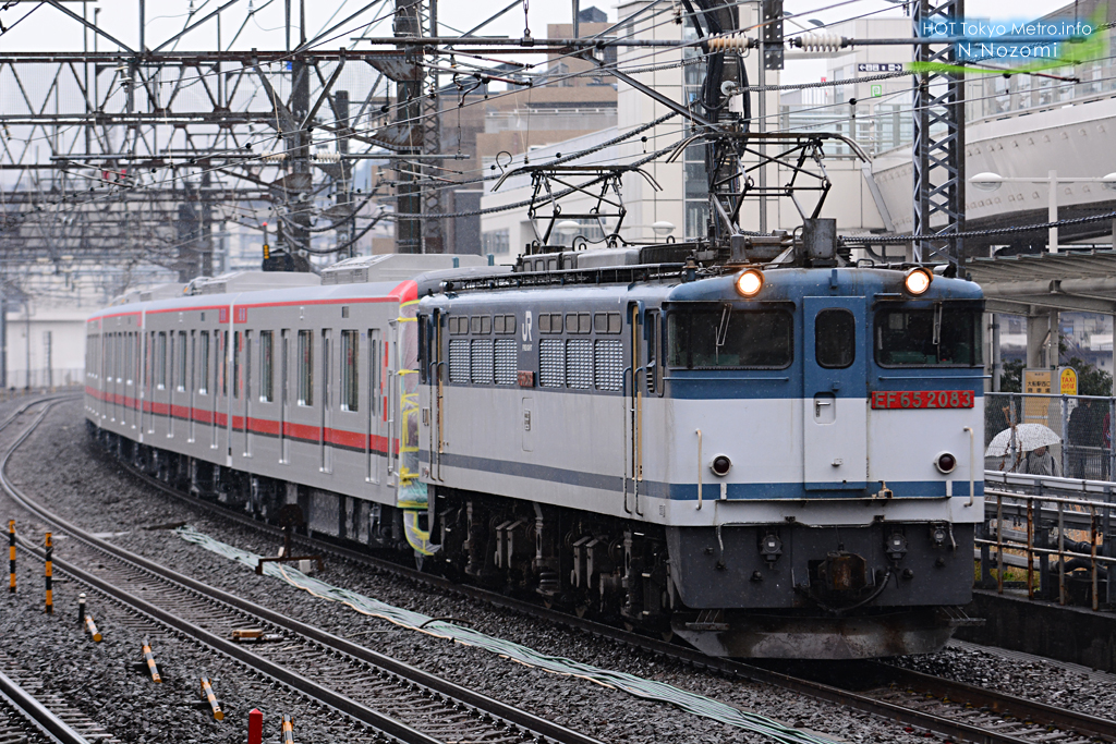 東武スカイツリーライン71715F　甲種輸送