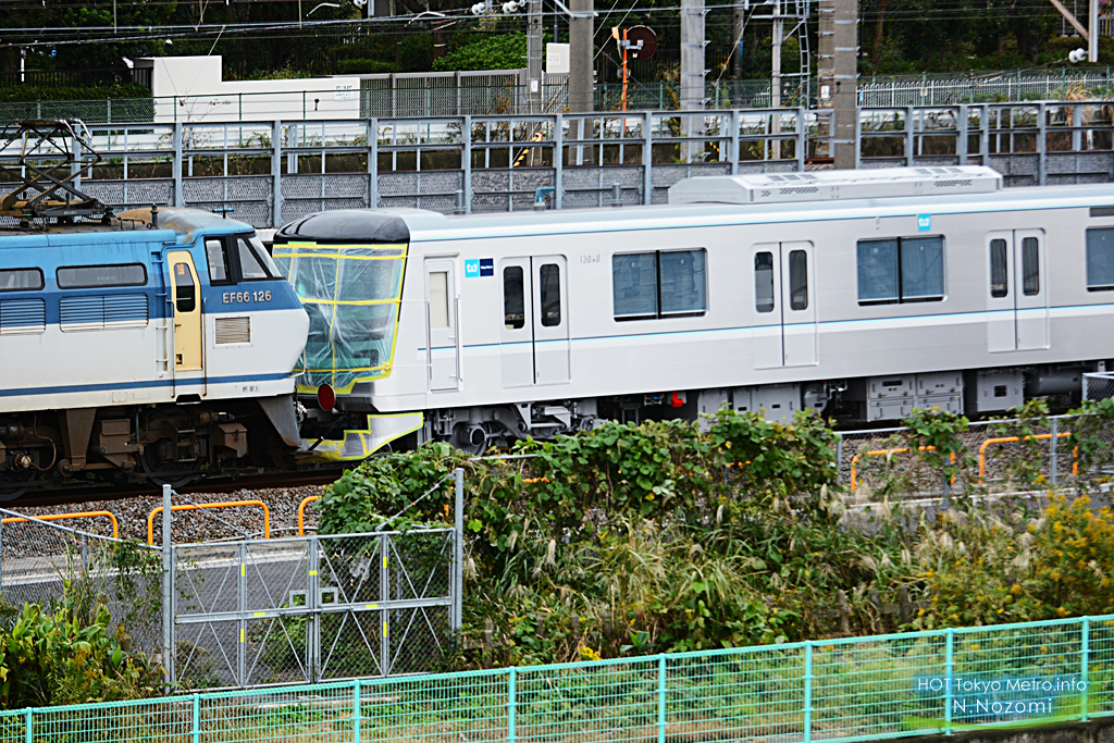 日比谷線13140F甲種輸送