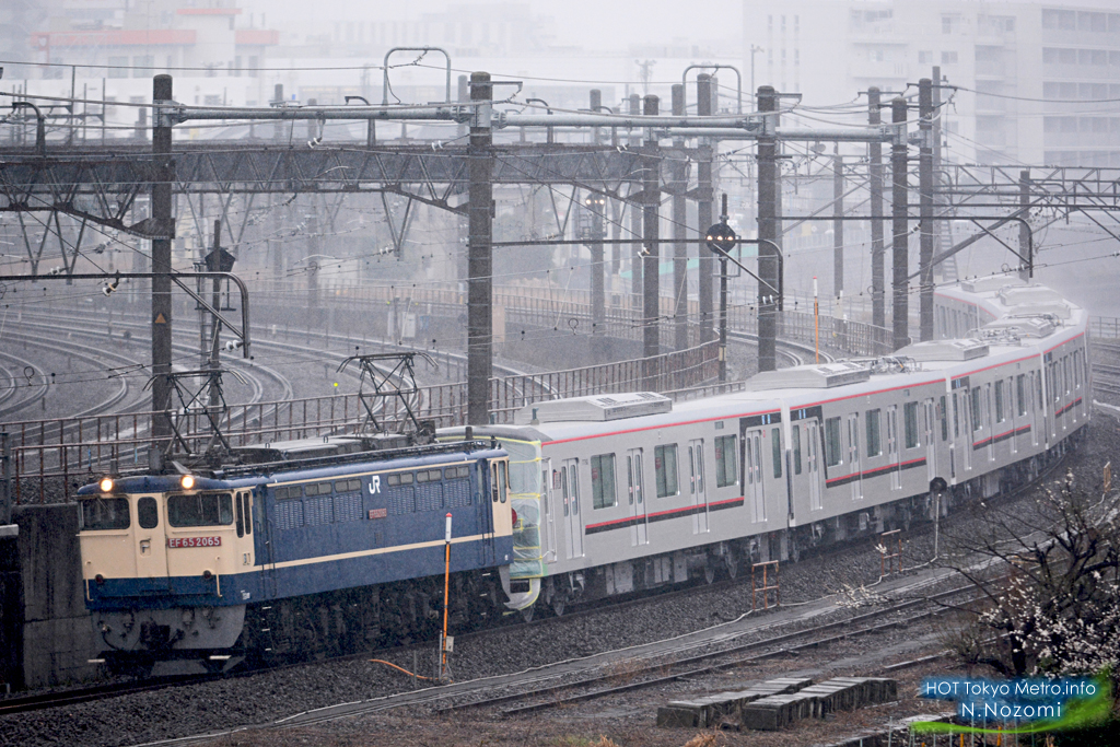 東武71092F甲種輸送