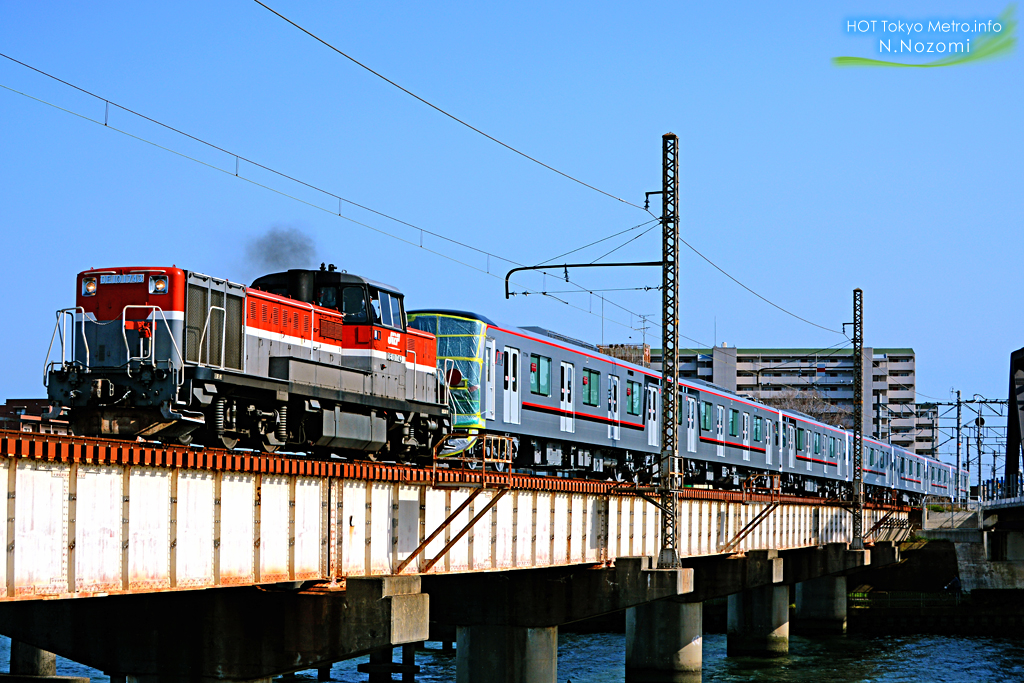 東武71794F甲種輸送