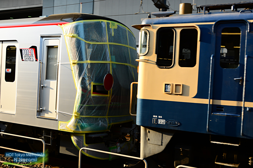 東武71794F甲種輸送