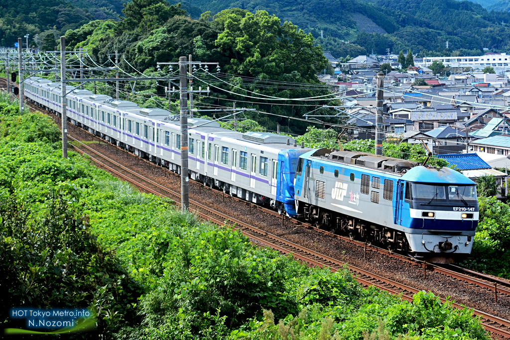 半蔵門線18000系（18110F）甲種輸送