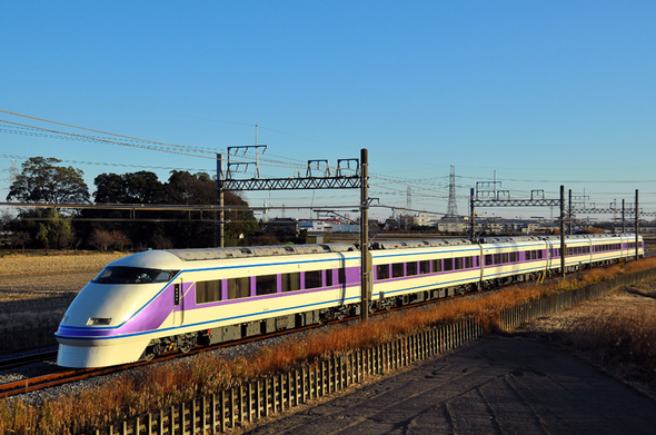 東武スペーシア　「雅」カラーデビュー