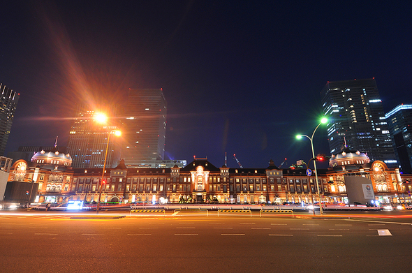 復原された東京駅