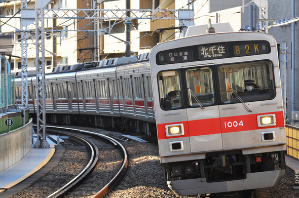 インパクト絶大　日比直の東急1000系